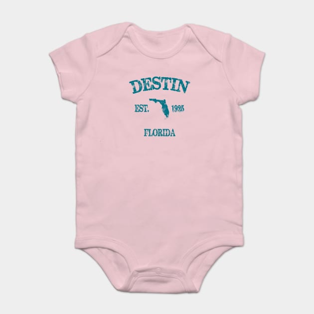 Destin Florida Baby Bodysuit by CreativePhil